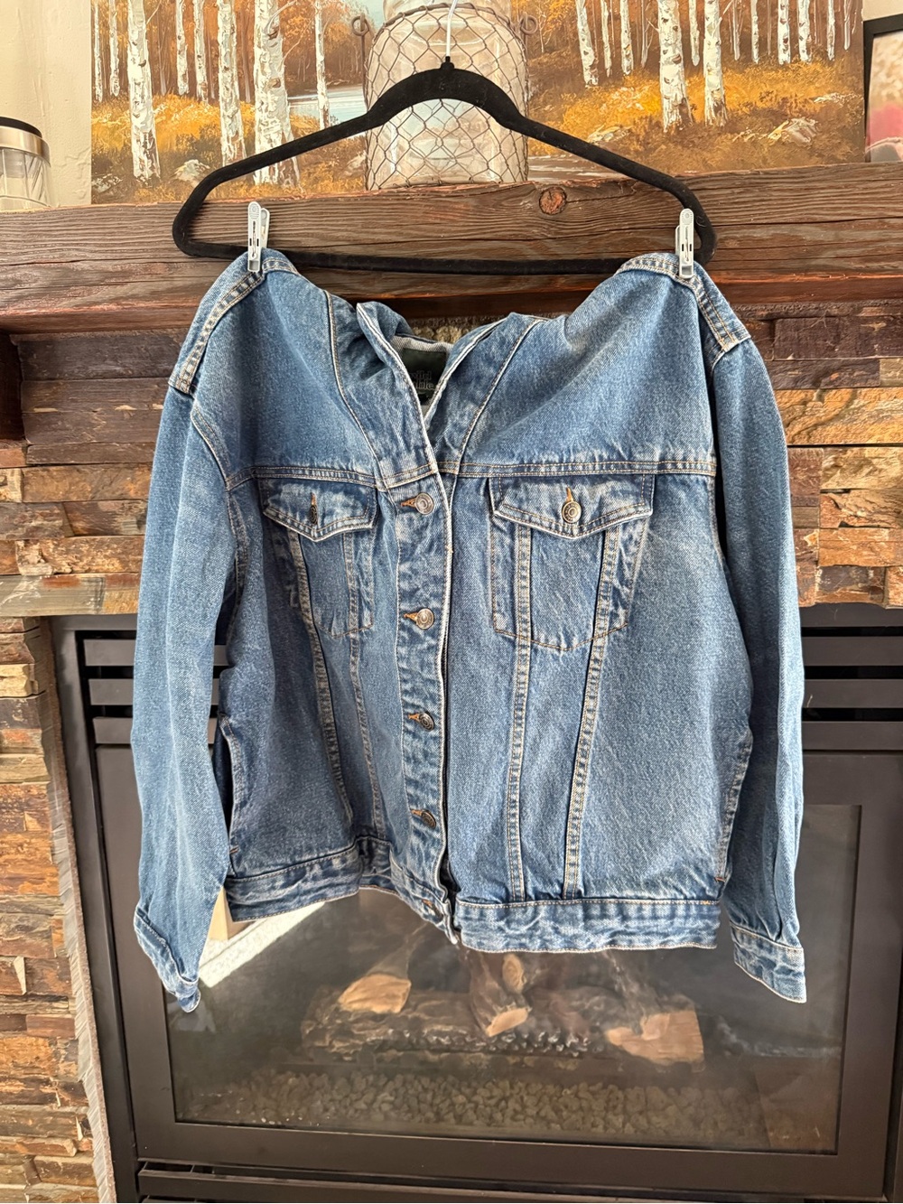 NWT Wild Fable Blue Denim Jacket - Women